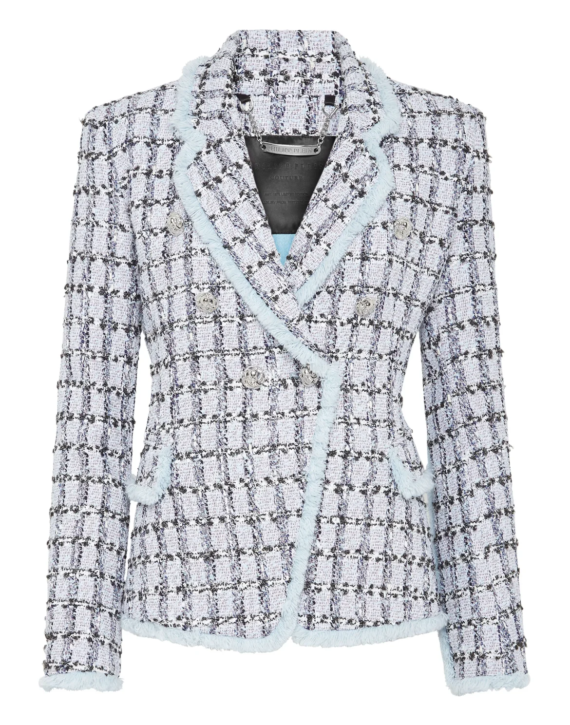 Tweed Blazer, цвет: Голубой