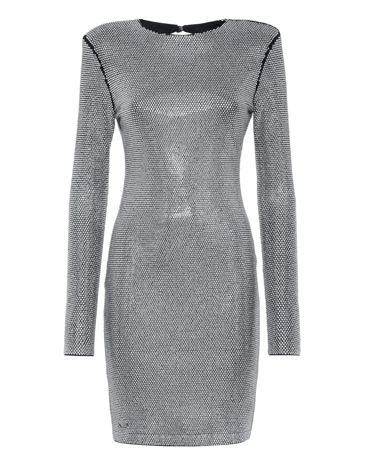 Mini Dress LS Crystal, цвет: Серебристый