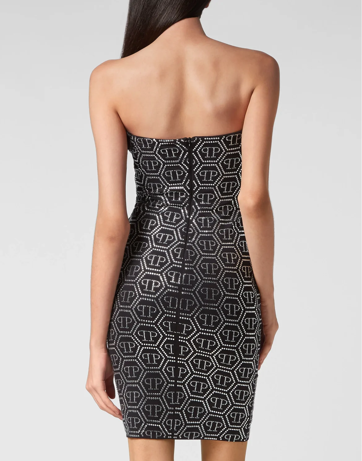 Mini Dress Monogram, цвет: Черный