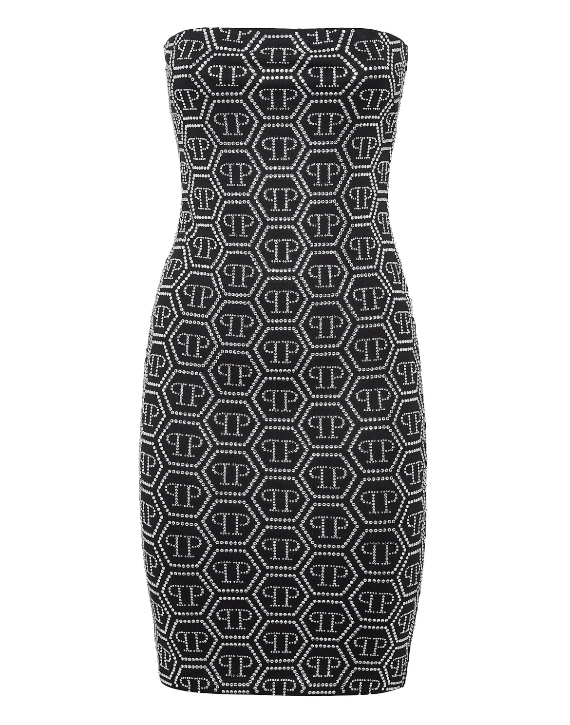 Mini Dress Monogram, цвет: Черный