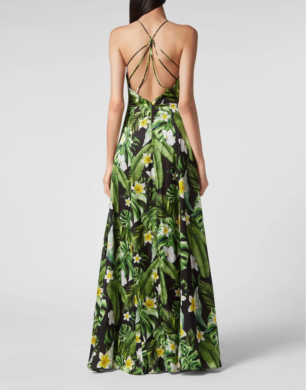 Long Dress Hawaii, цвет: Черный