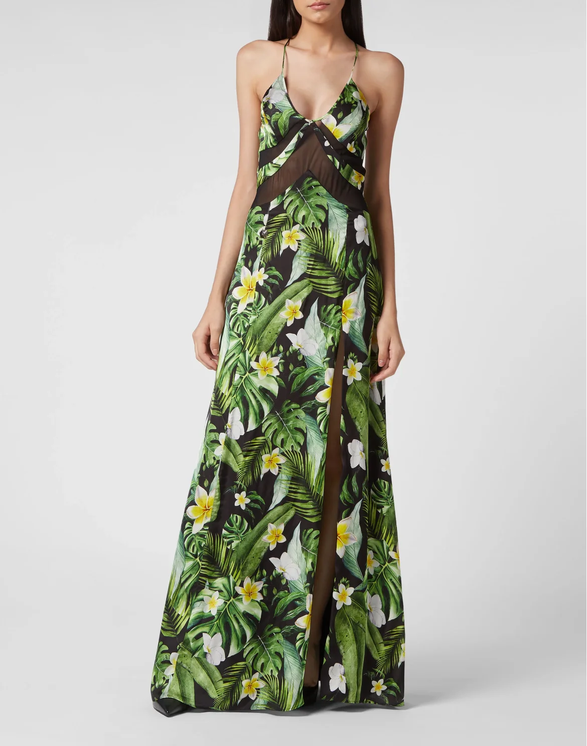 Long Dress Hawaii, цвет: Черный