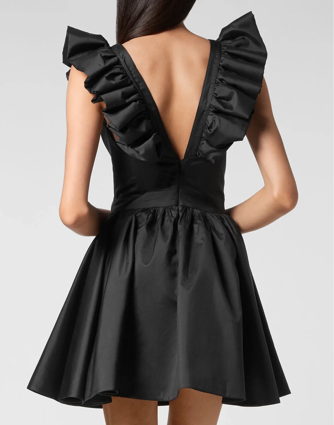 Silk Mini Dress, цвет: Черный
