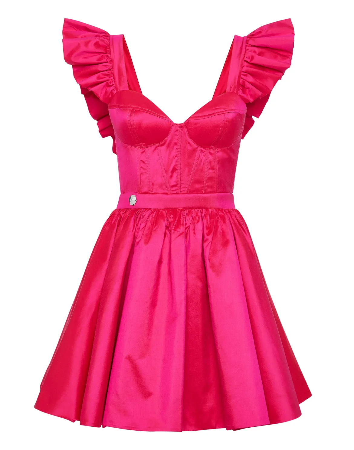 Silk Mini Dress, цвет: Розовый