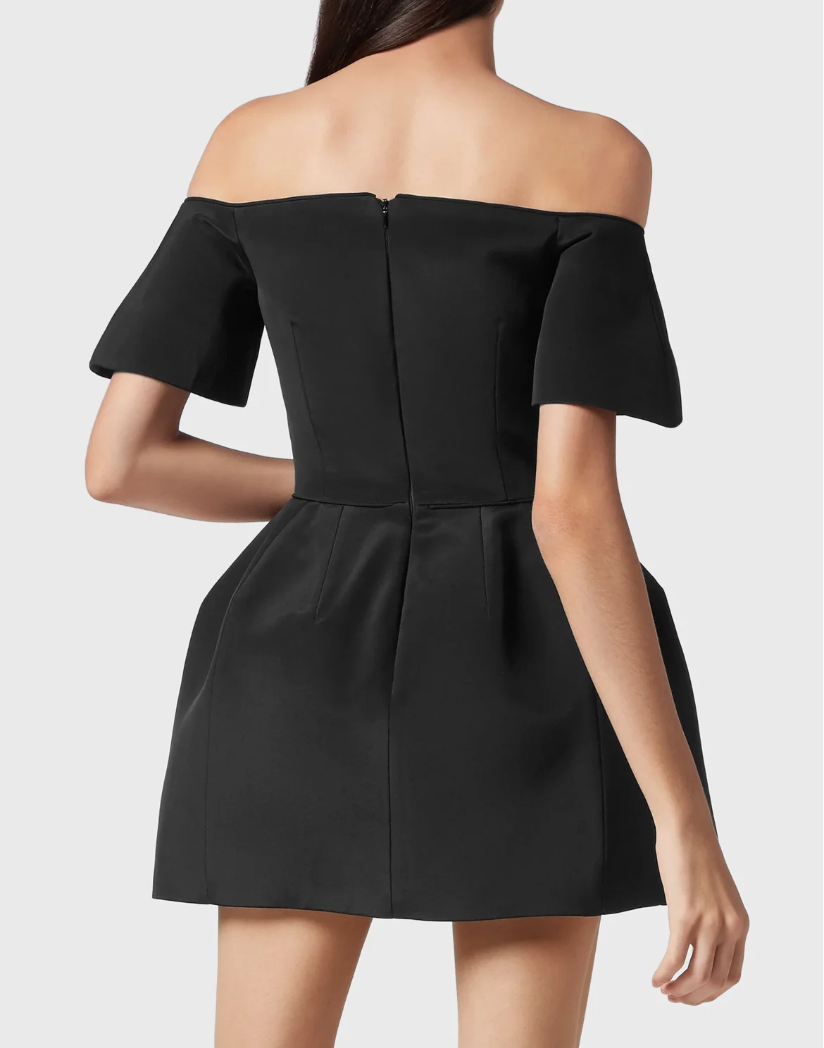 Silk Mini Dress, цвет: Черный