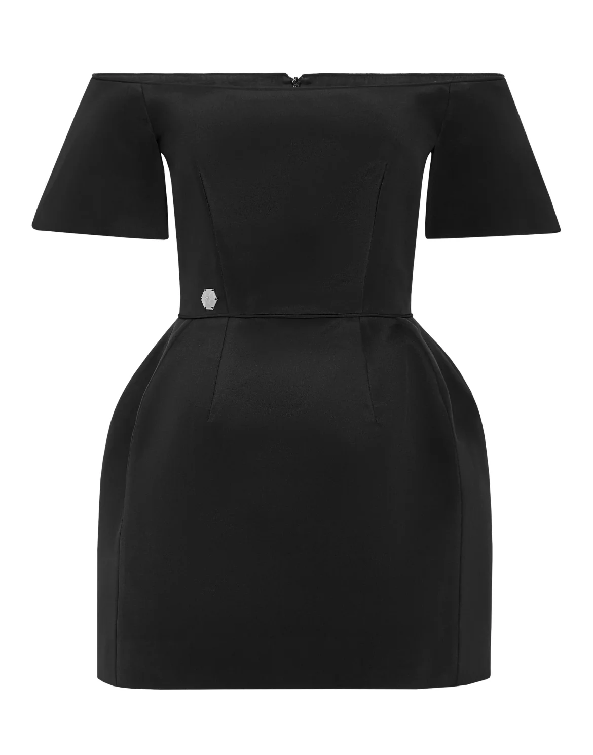 Silk Mini Dress, цвет: Черный