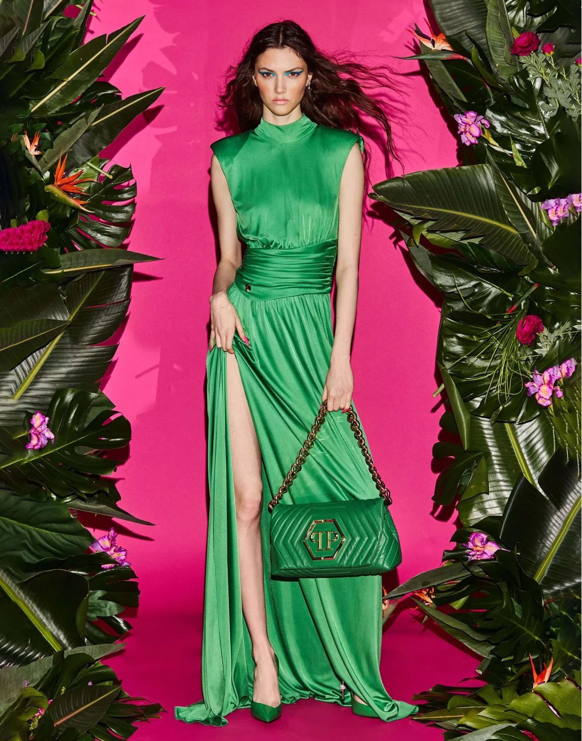 Long Dress, цвет: Зеленый