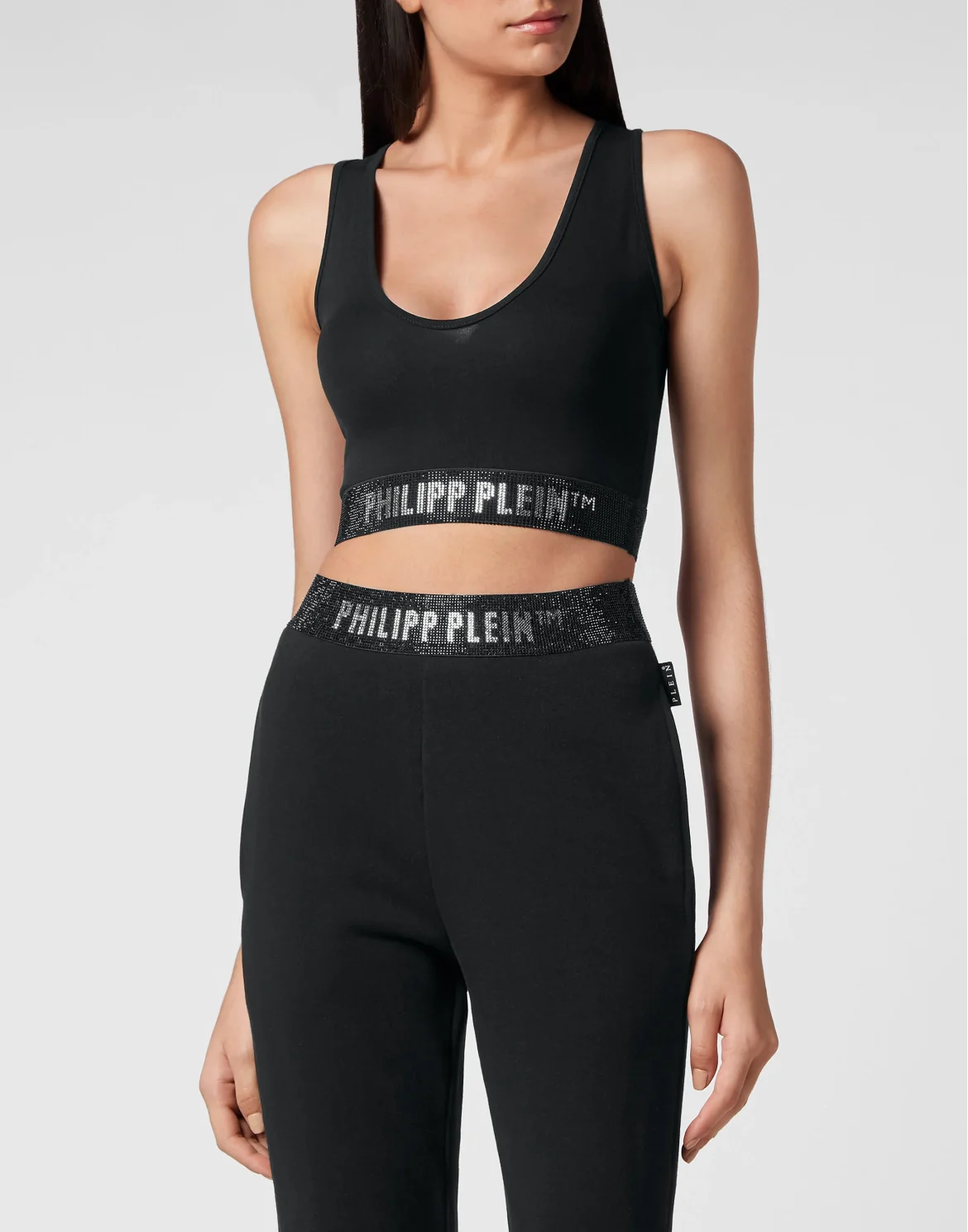 Cropped Top Philipp Plein TM, цвет: Черный