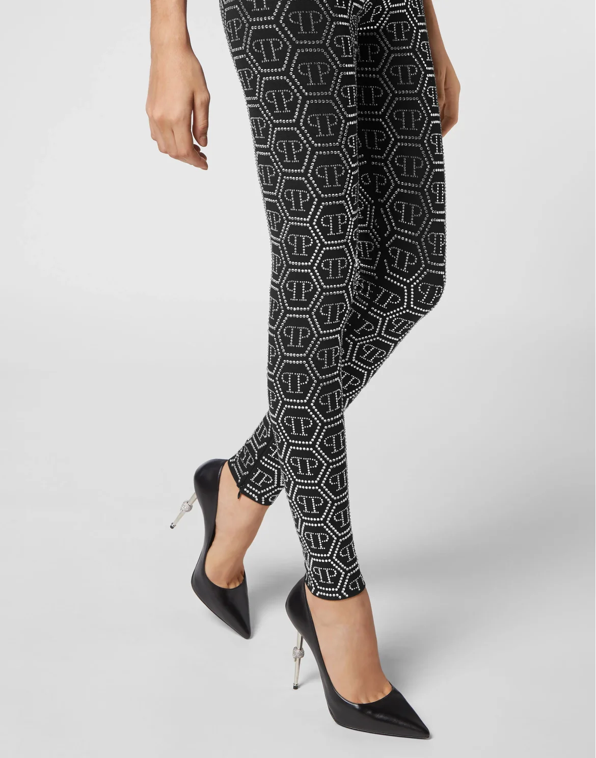 Leggings Monogram, цвет: Черный