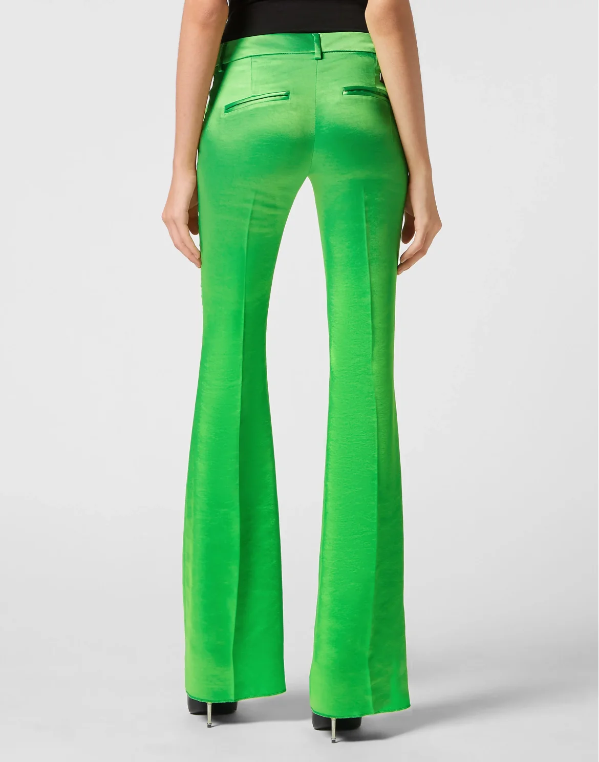 Satin Trousers, цвет: Зеленый