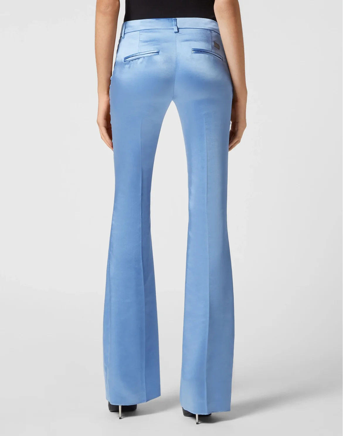 Satin Trousers, цвет: Голубой
