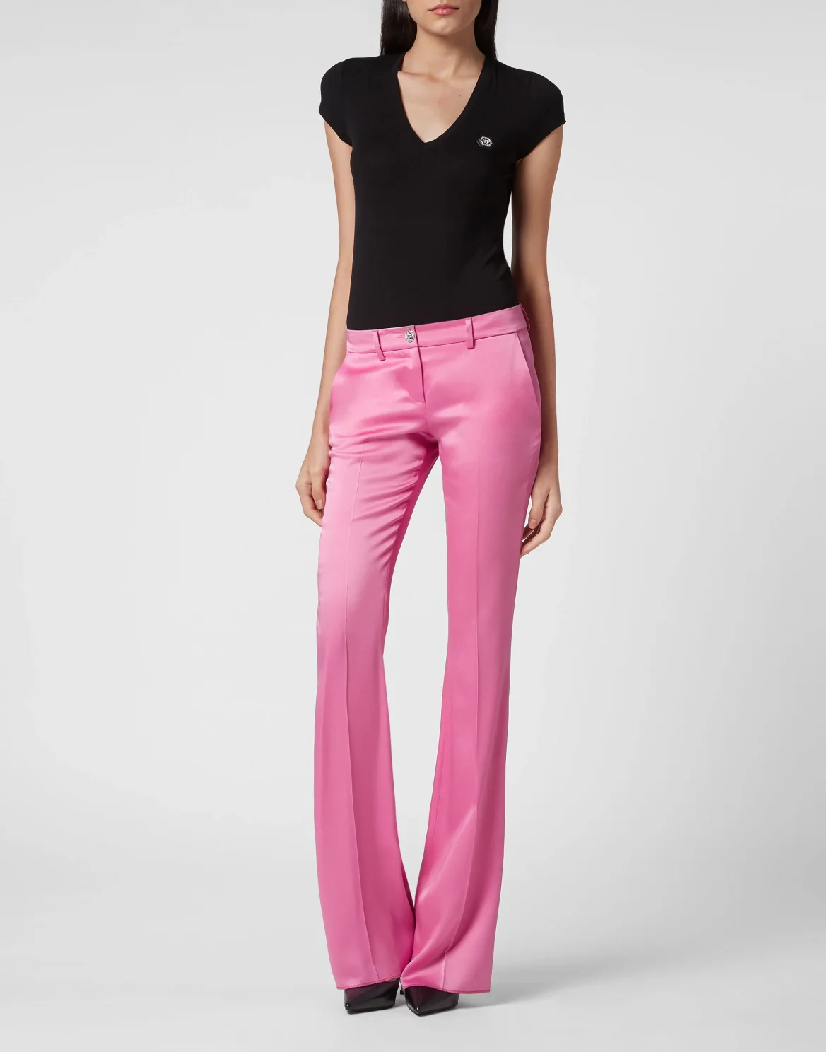 Satin Trousers, цвет: Розовый
