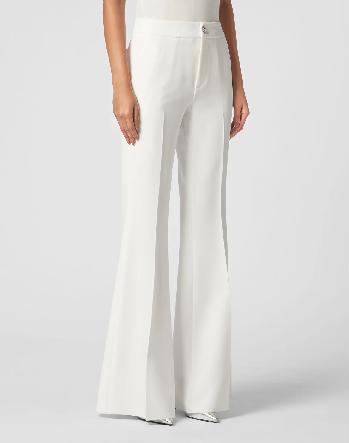 Cady Flare Trousers, цвет: Белый