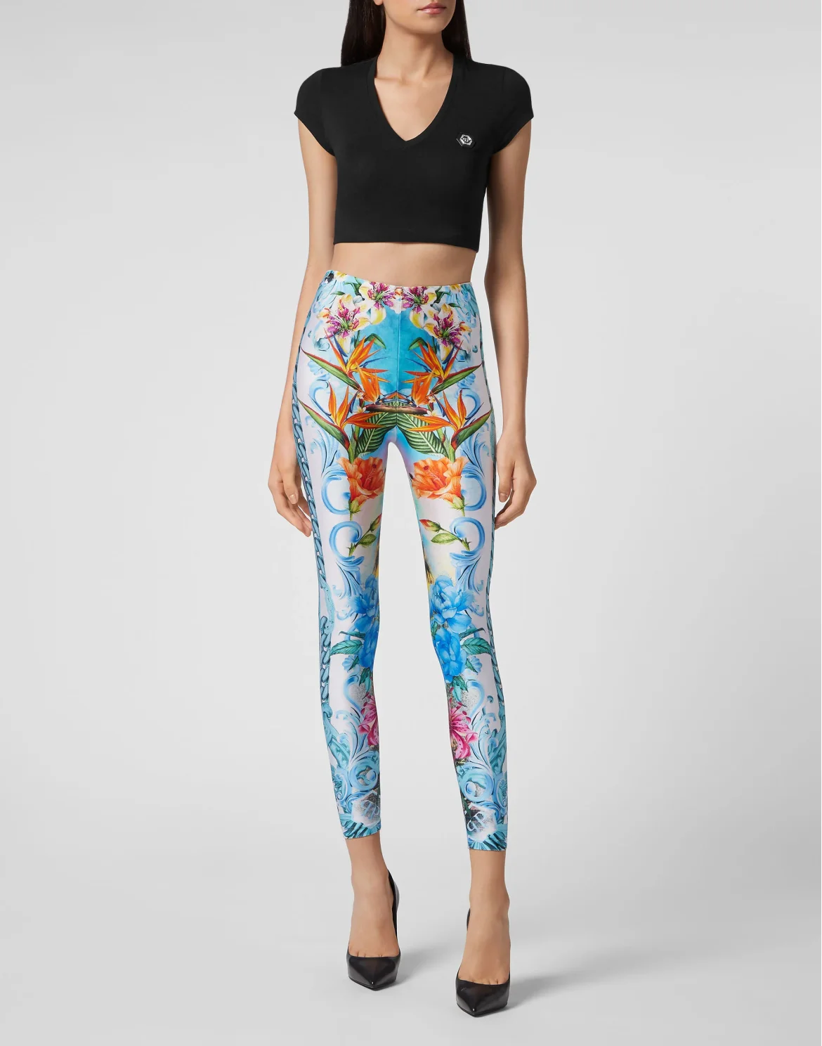 Leggings Hawaii, цвет: Голубой