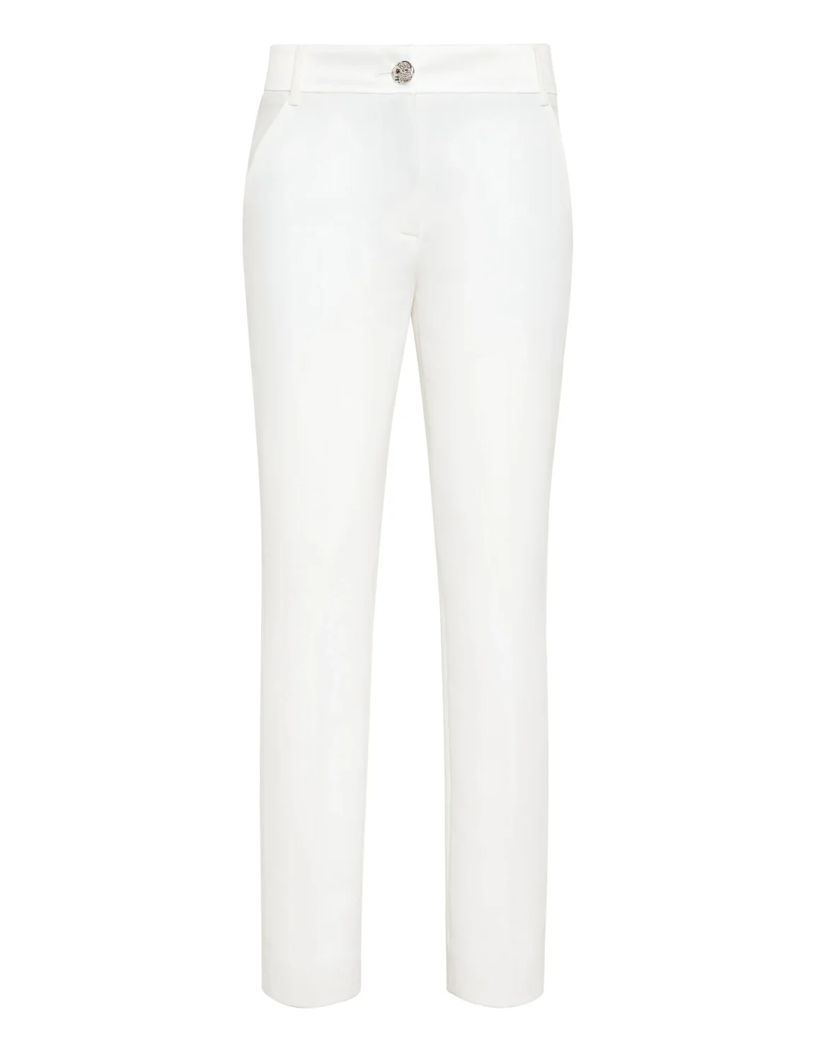 Cady Super High Waist Trousers, цвет: Белый