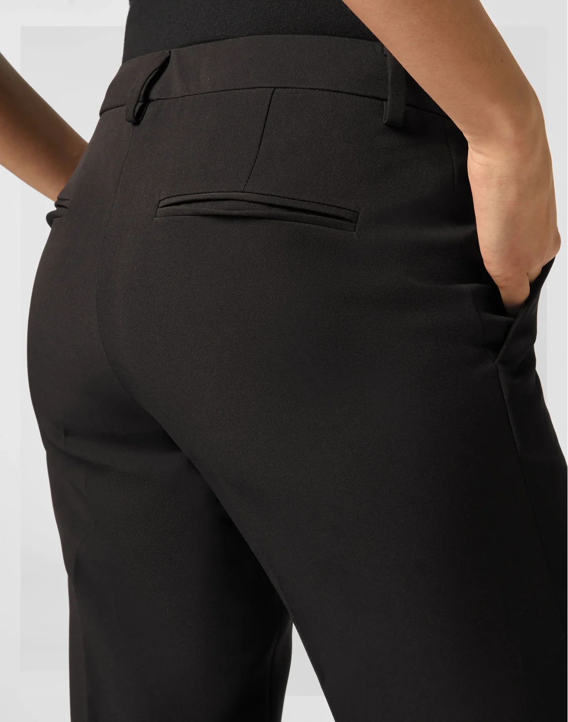 Cady Super High Waist Trousers, цвет: Черный