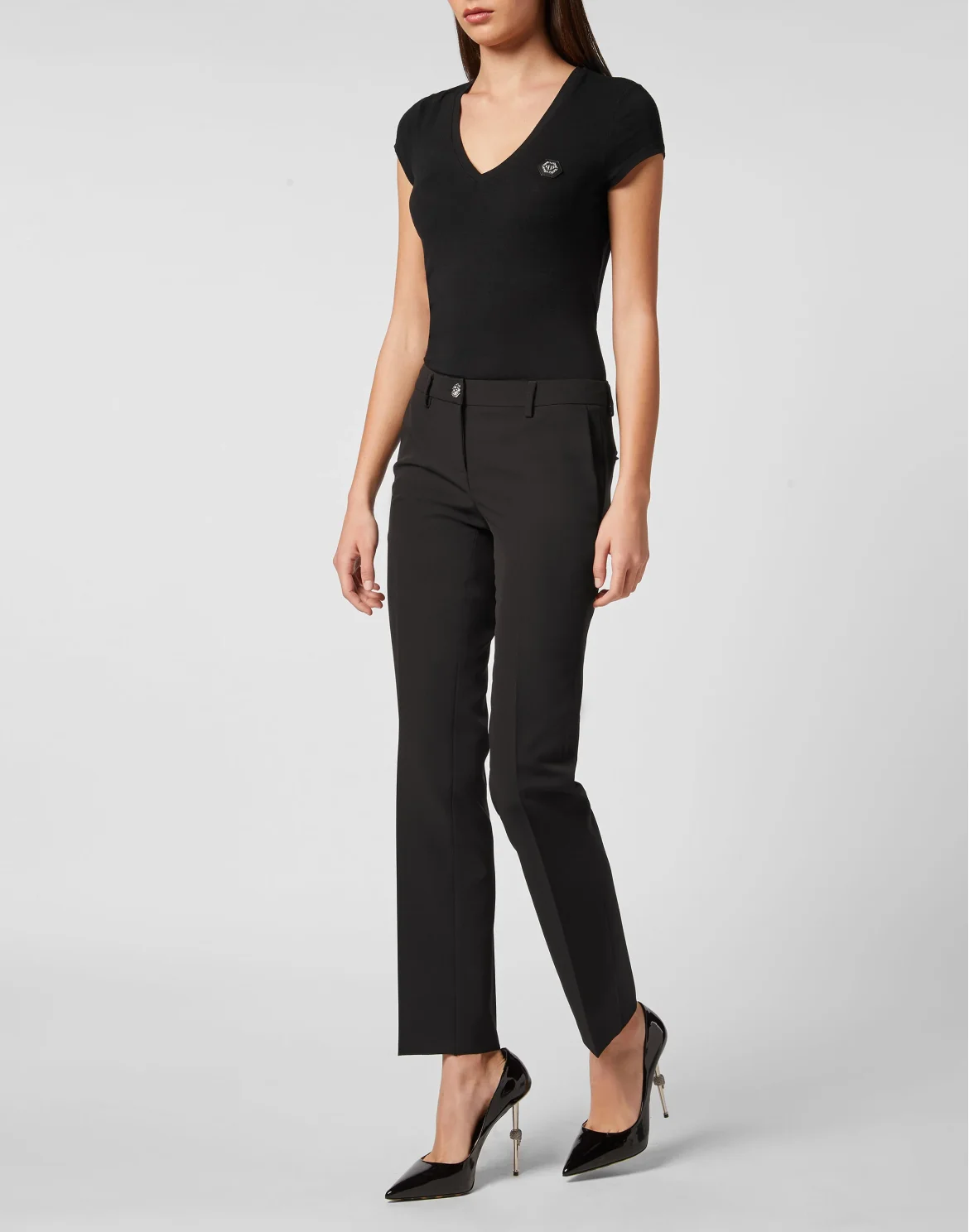 Cady Super High Waist Trousers, цвет: Черный