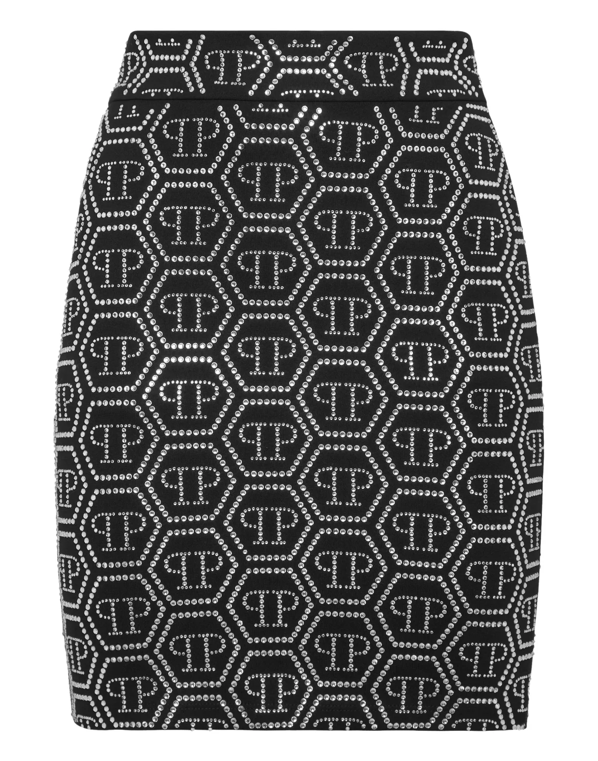 Mini Skirt Monogram, цвет: Черный