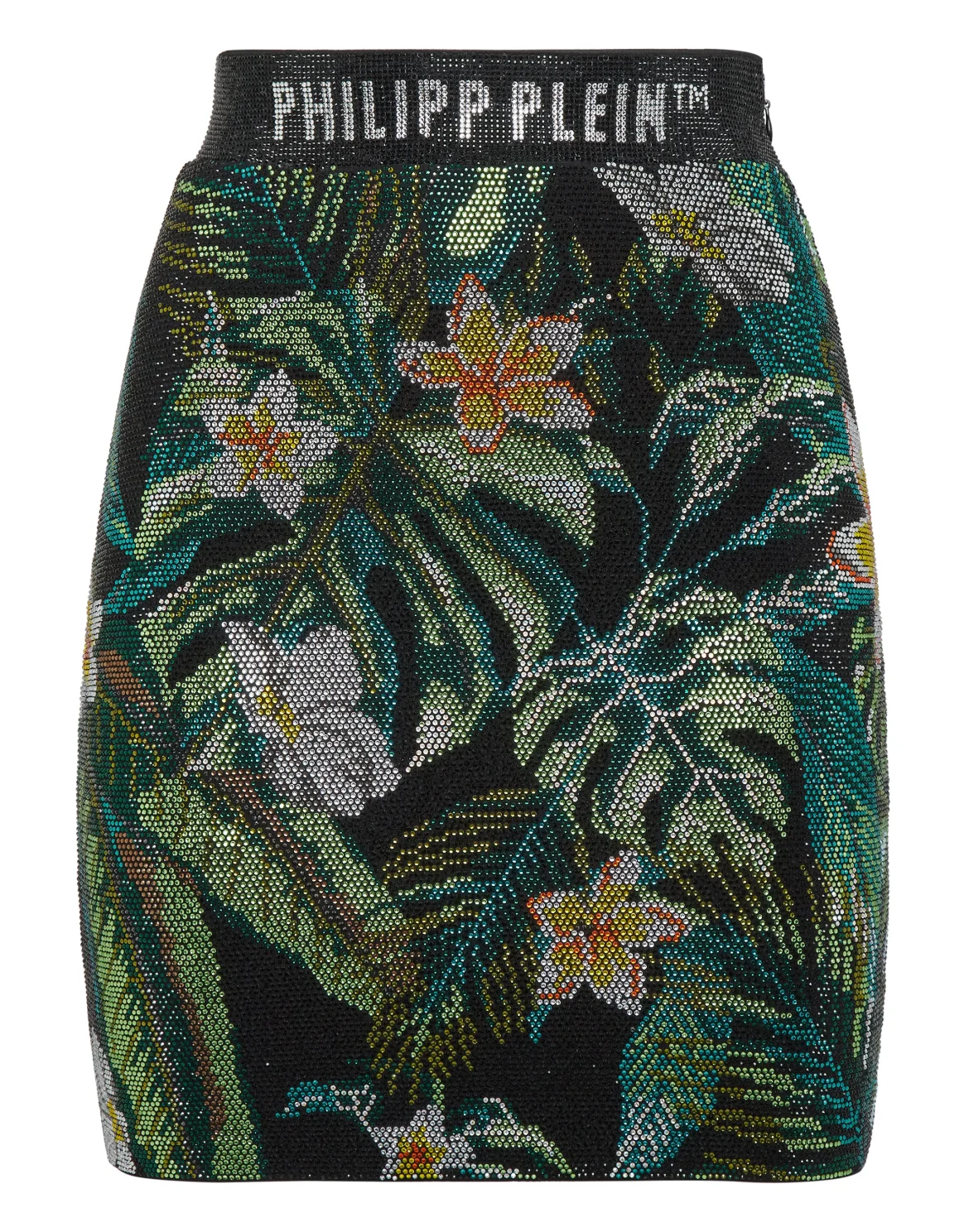 Crystal Mini Skirt Hawaii, цвет: Зеленый