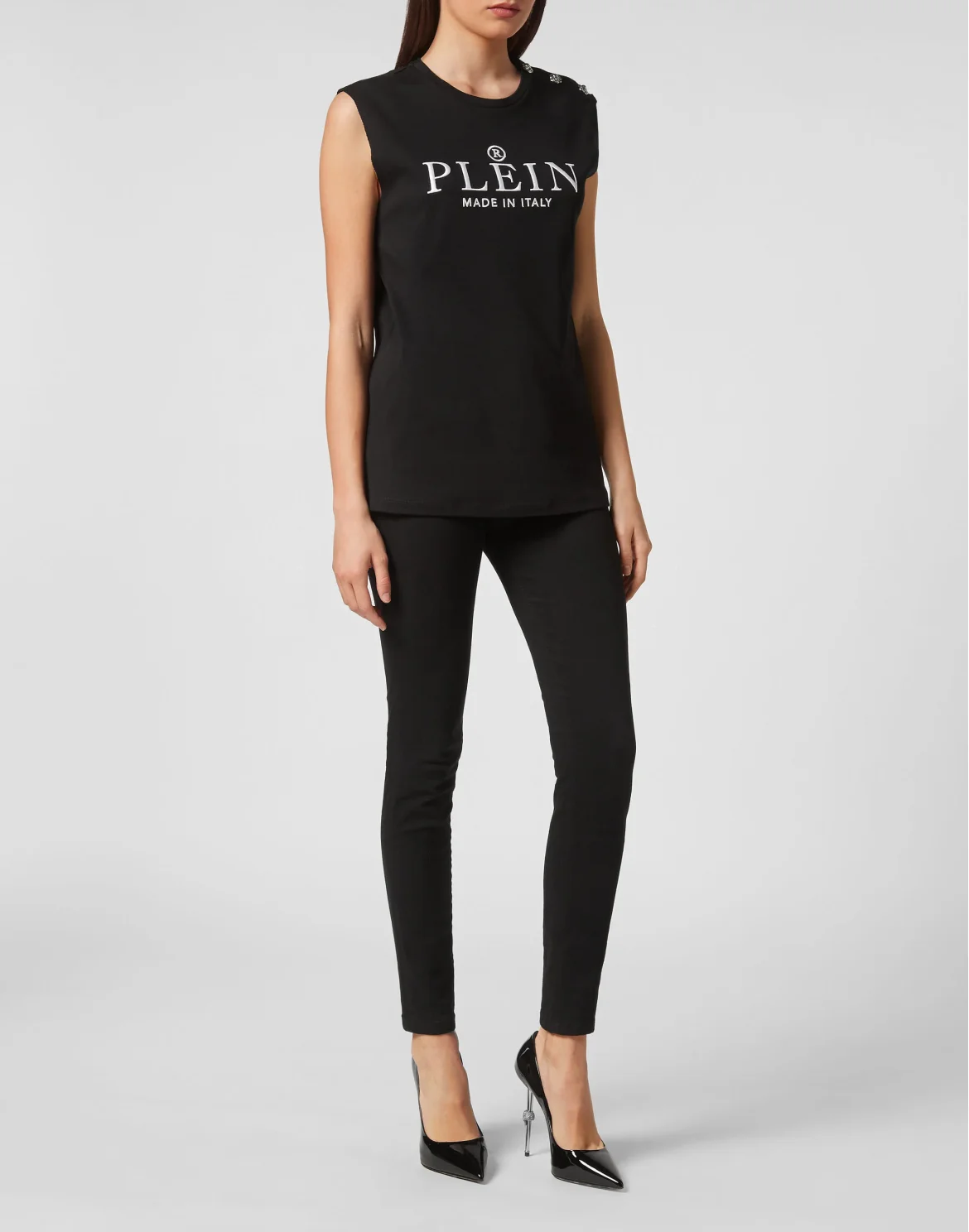 Tank top Iconic Plein, цвет: Черный