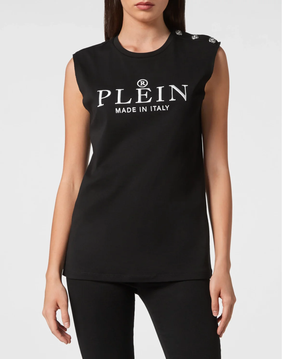 Tank top Iconic Plein, цвет: Черный