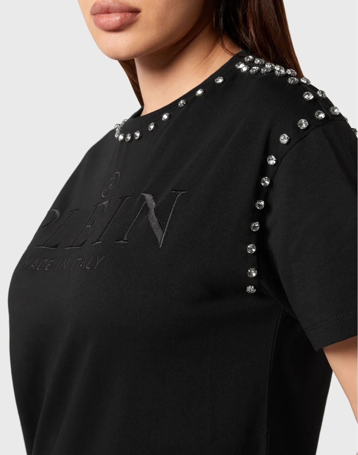 T-shirt Round Neck SS Stones, цвет: Черный