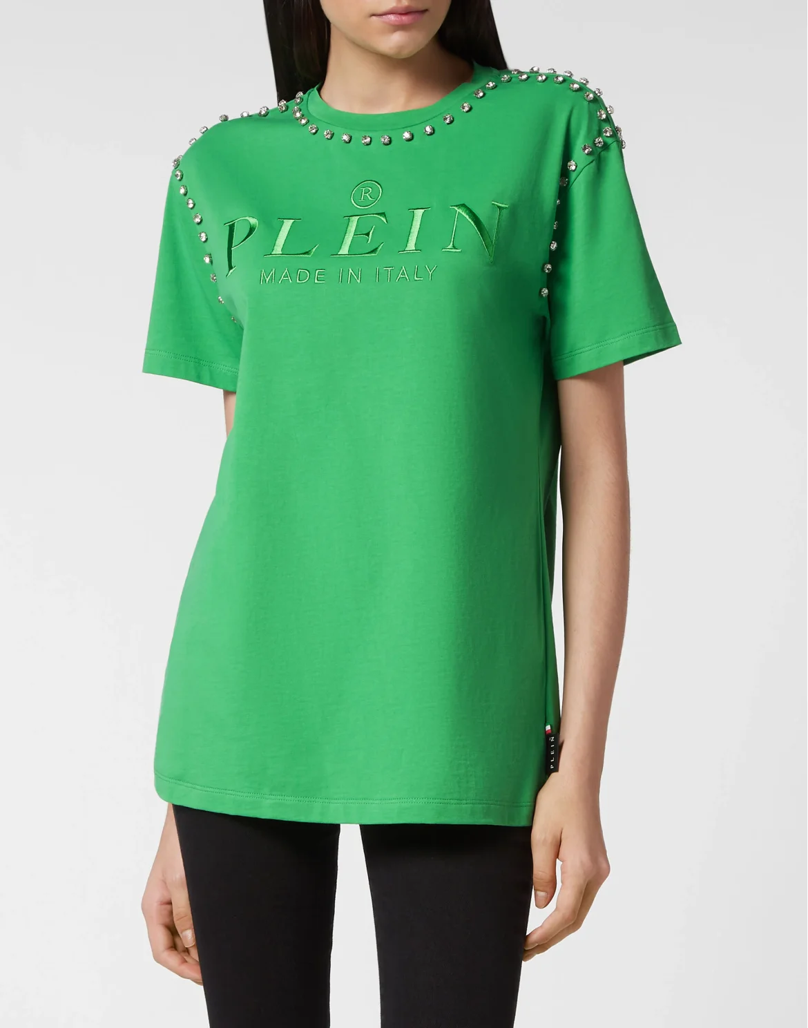 T-shirt Round Neck SS Stones, цвет: Зеленый
