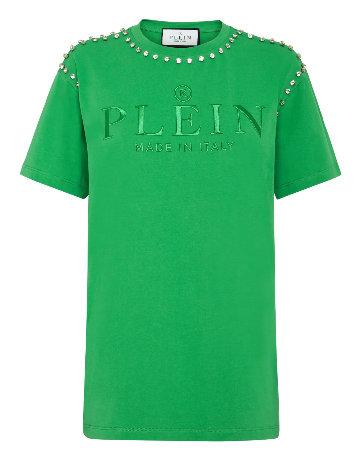 T-shirt Round Neck SS Stones, цвет: Зеленый
