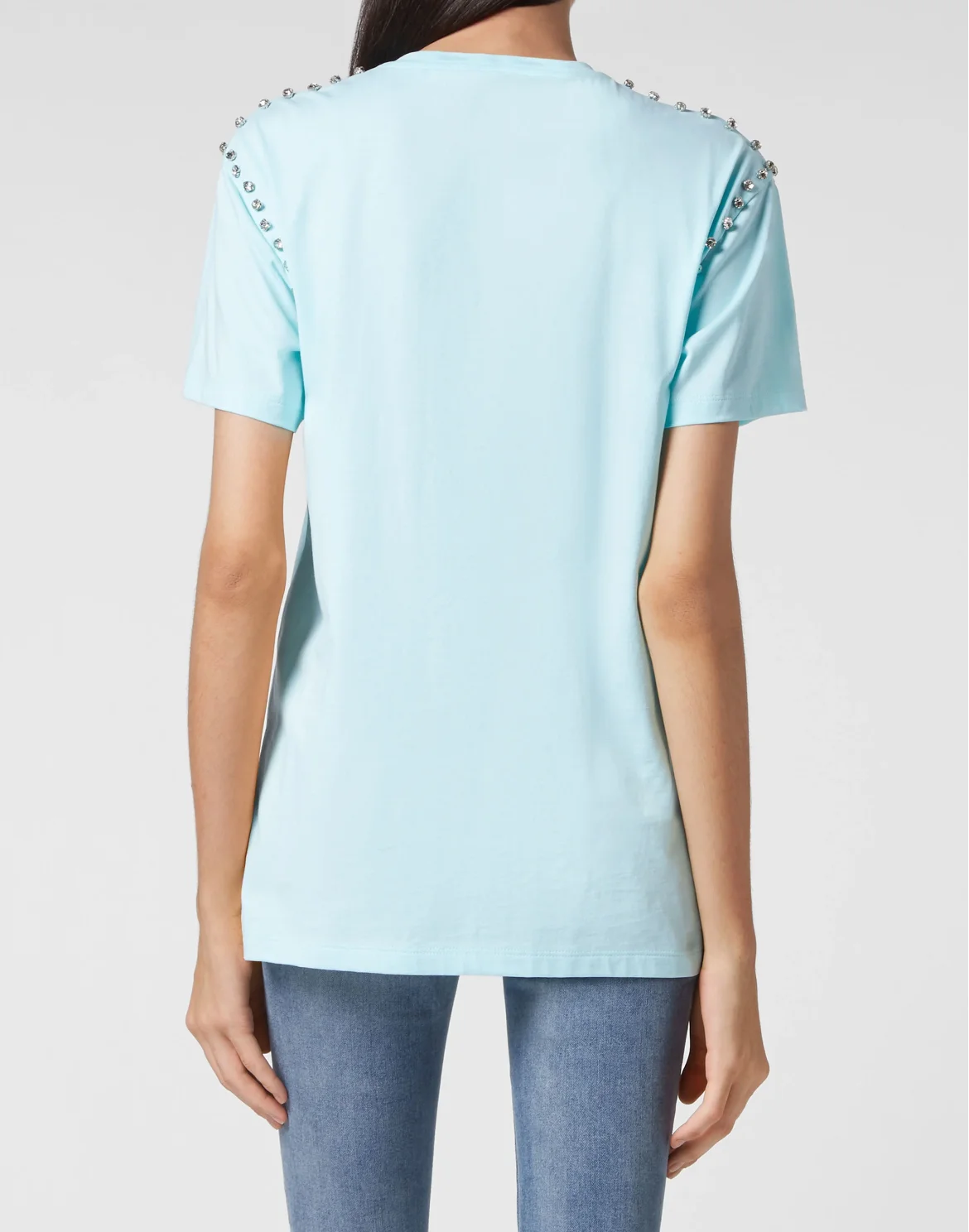 T-shirt Round Neck SS Stones, цвет: Голубой