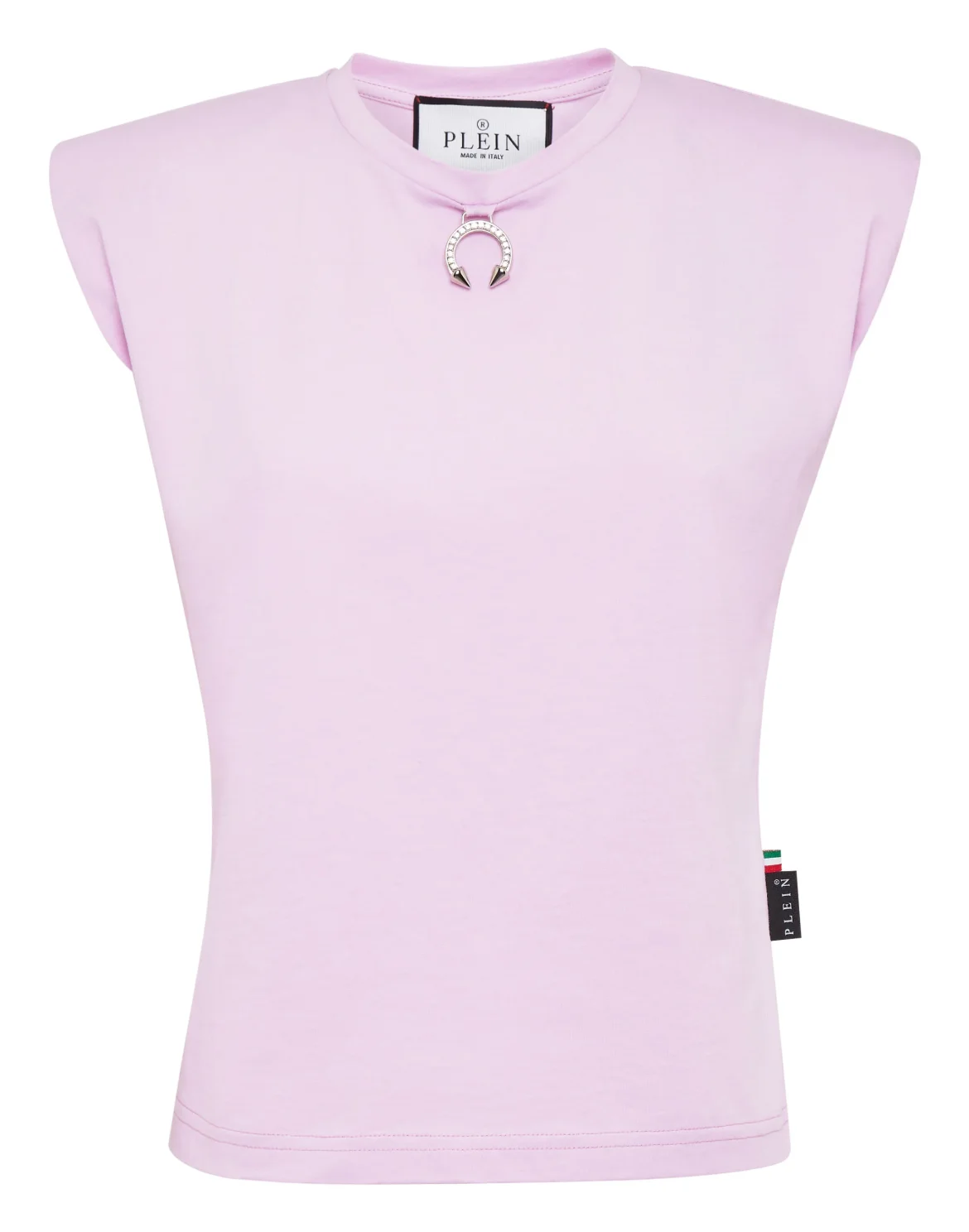 Shoulder Pads Tank Top Basic, цвет: Розовый