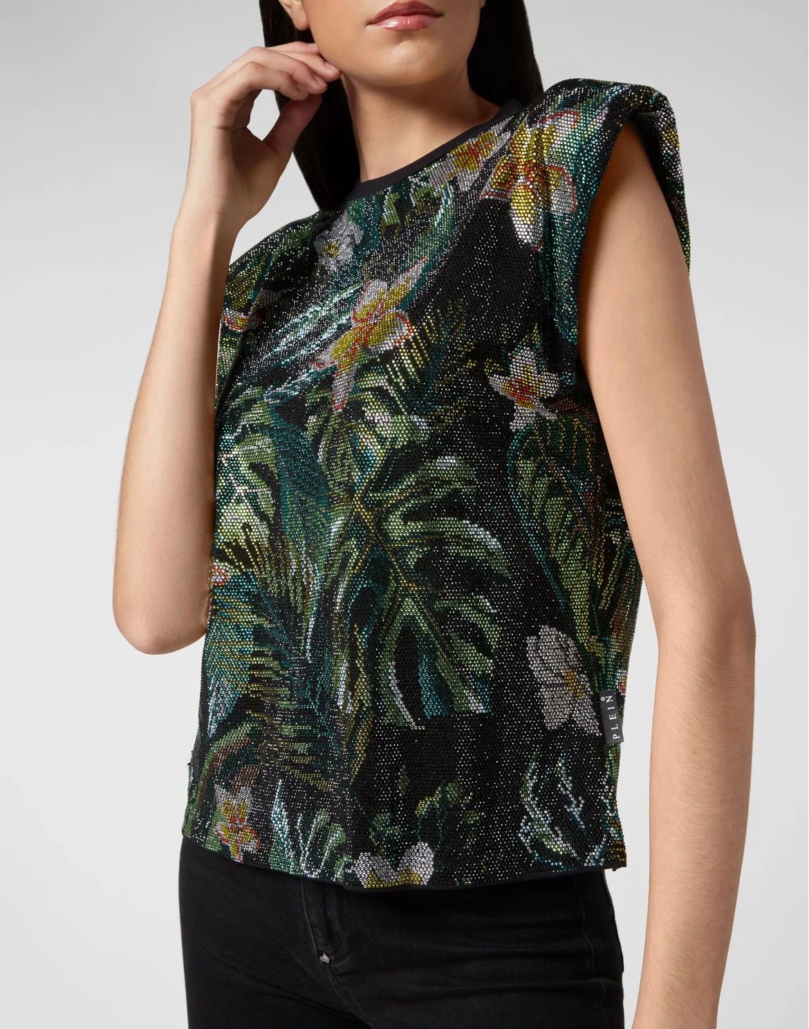 Shoulder Pad Tank Top Hawaii, цвет: Зеленый