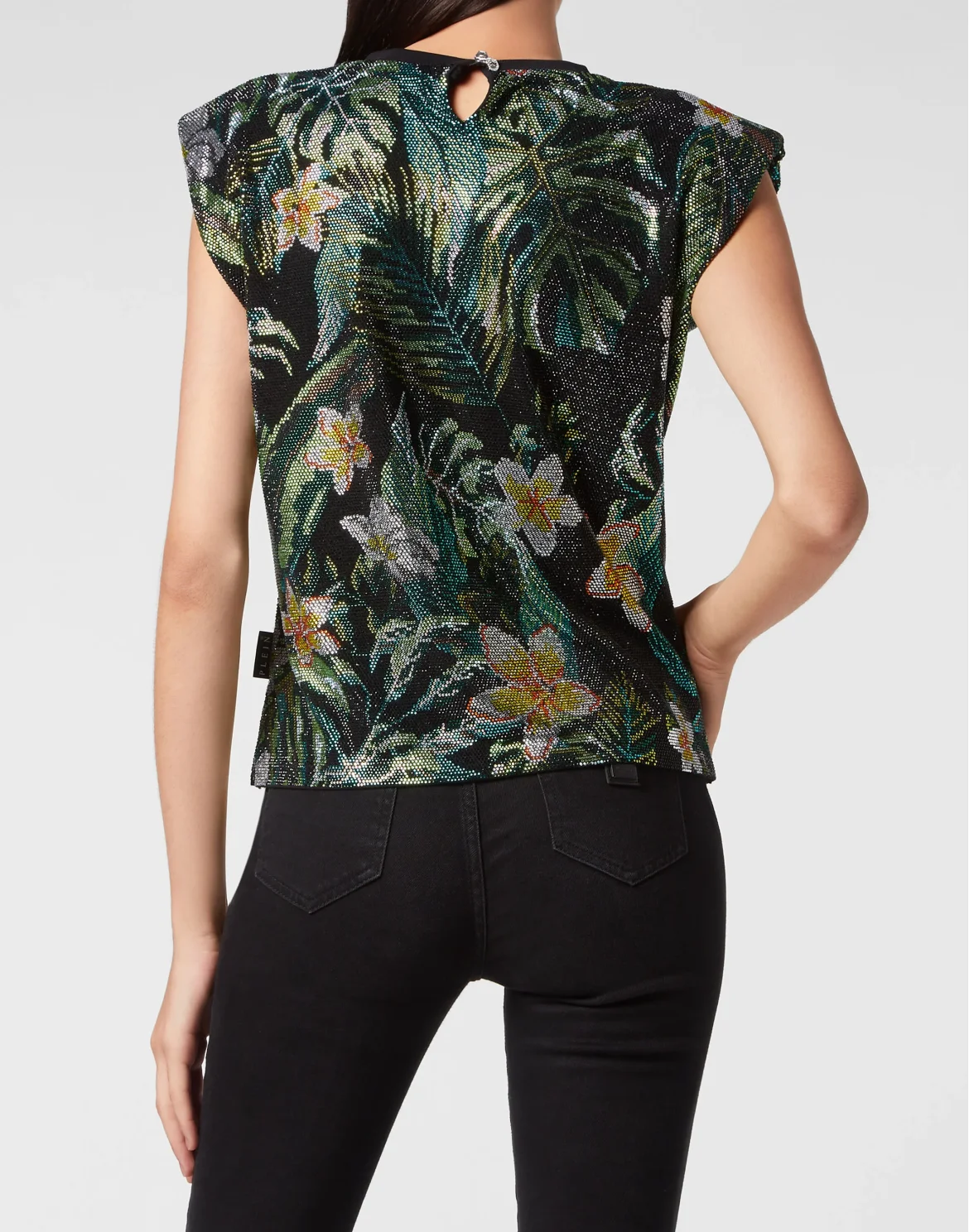Shoulder Pad Tank Top Hawaii, цвет: Зеленый