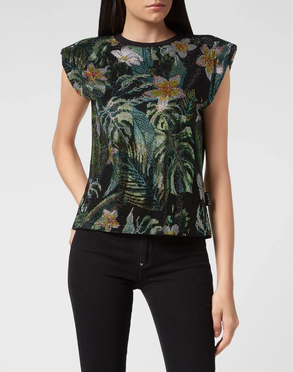 Shoulder Pad Tank Top Hawaii, цвет: Зеленый