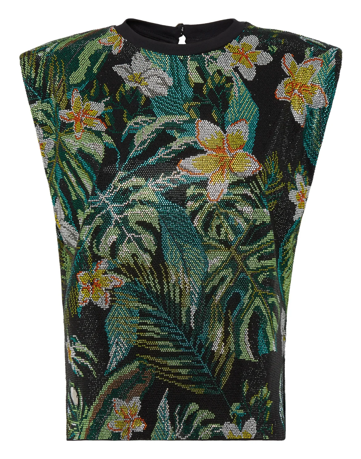Shoulder Pad Tank Top Hawaii, цвет: Зеленый