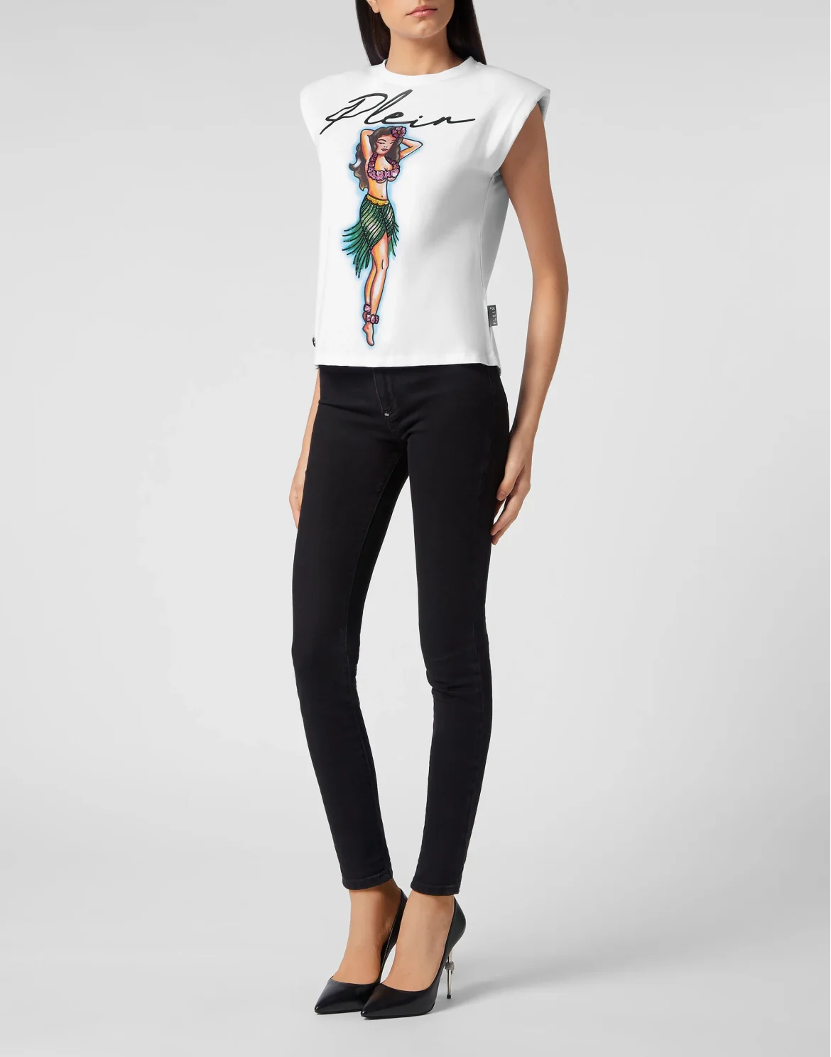 Shoulder Pad Tank Top Hawaii, цвет: Белый