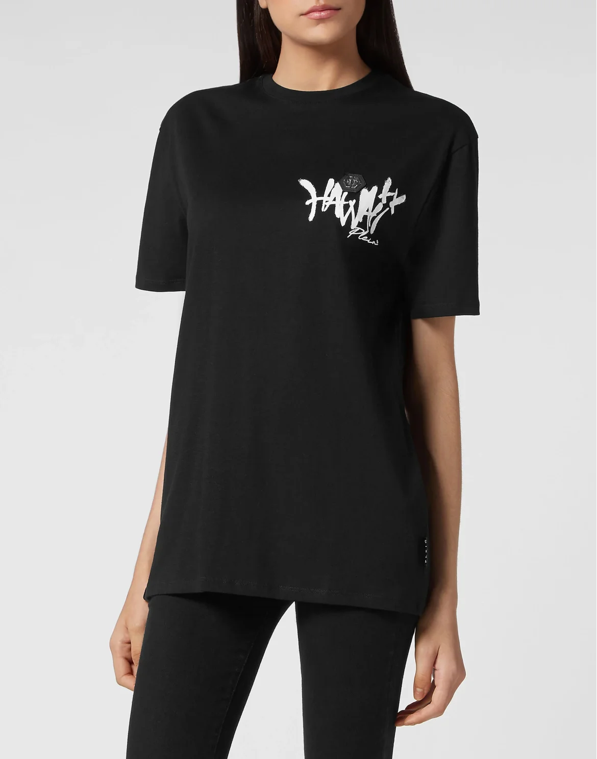 T-shirt Round Neck SS Hawaii, цвет: Черный