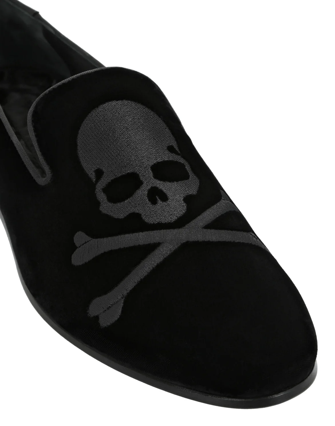 Loafers Skull&Bones, цвет: Черный