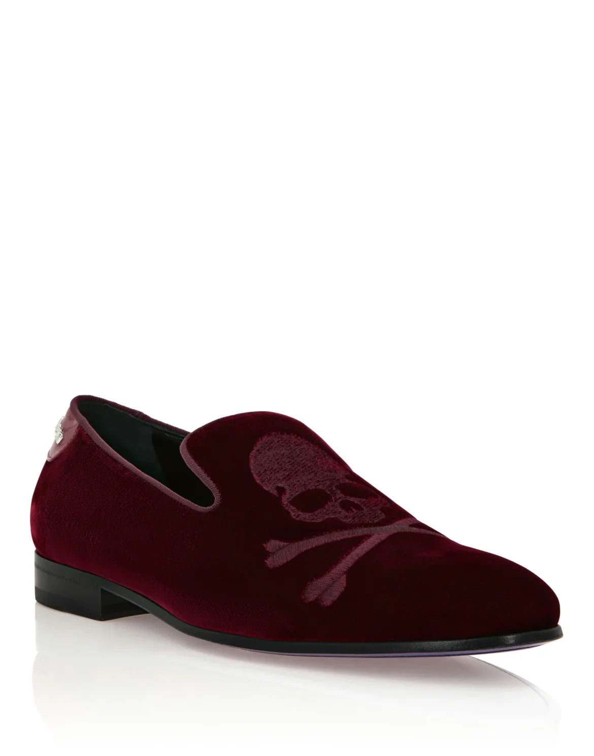 Loafers Skull&Bones, цвет: Красный