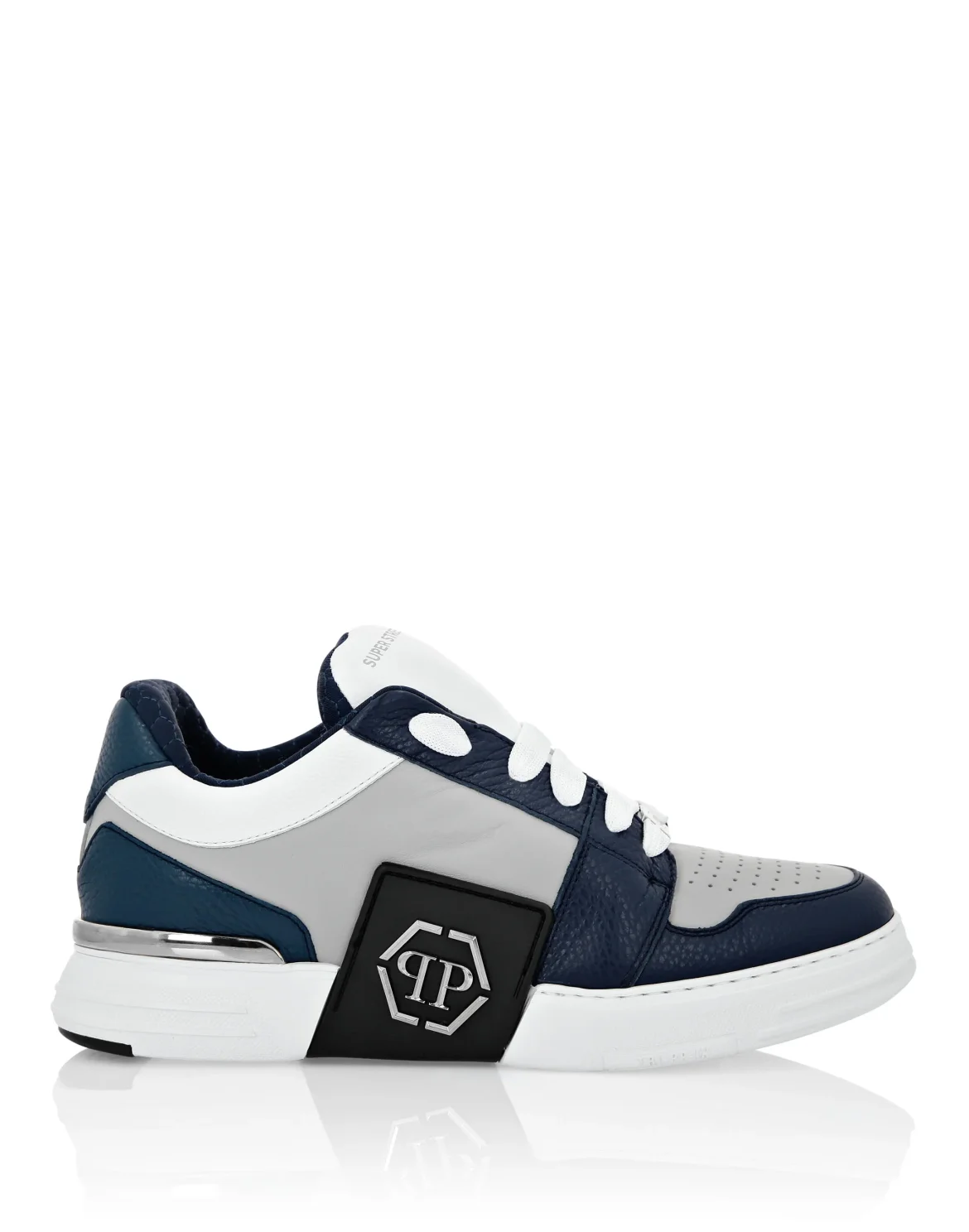 Super Street Lo-Top Sneakers Hexagon, цвет: Синий