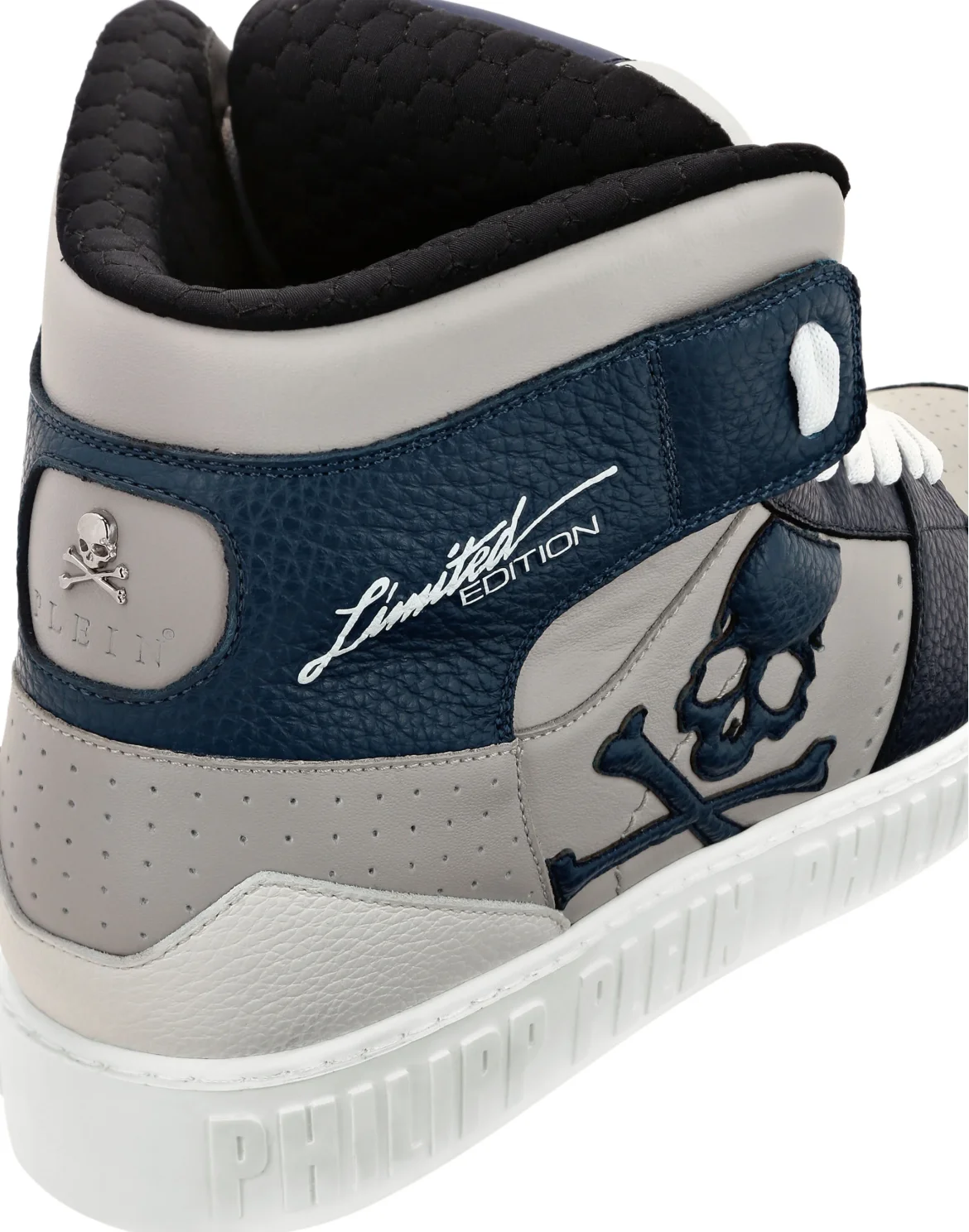 Super Street Hi-Top Sneakers Skull&Bones, цвет: Белый
