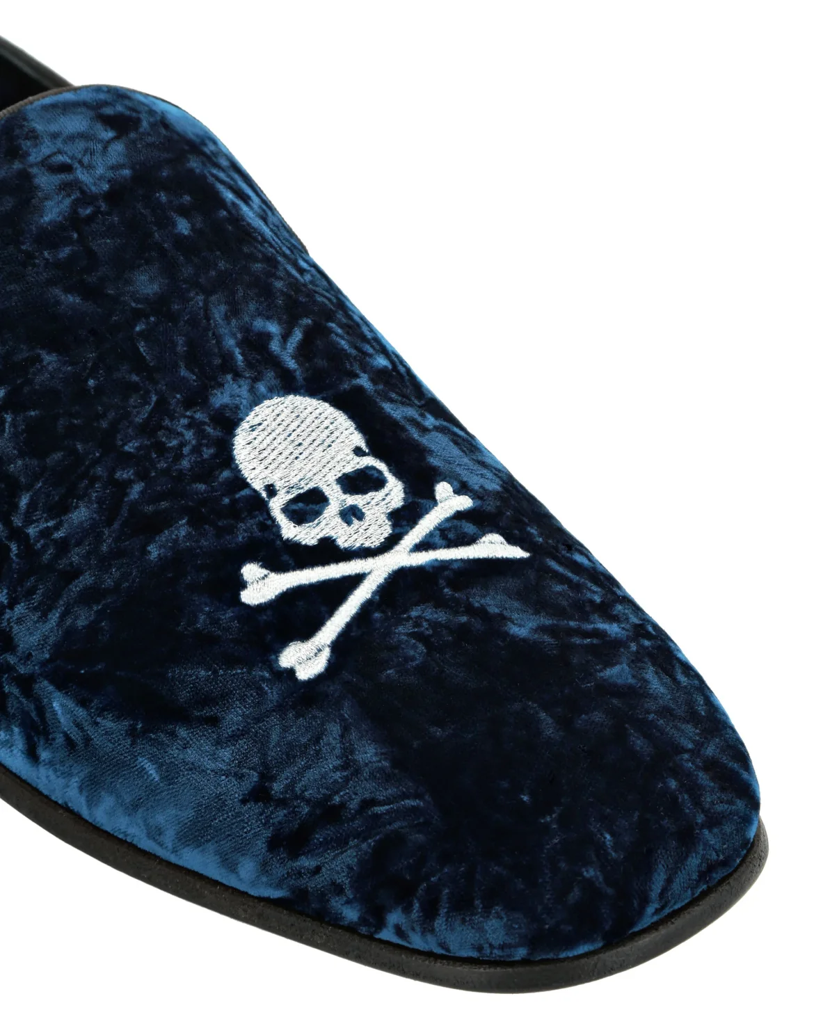 Moccasin Skull&Bones, цвет: Синий