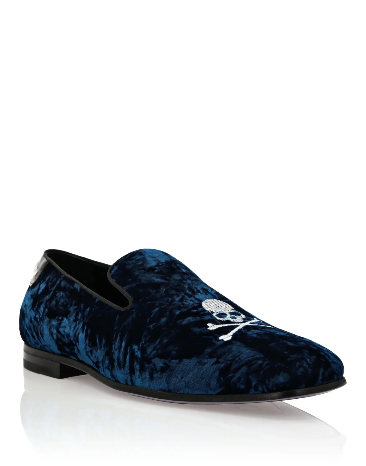 Moccasin Skull&Bones, цвет: Синий