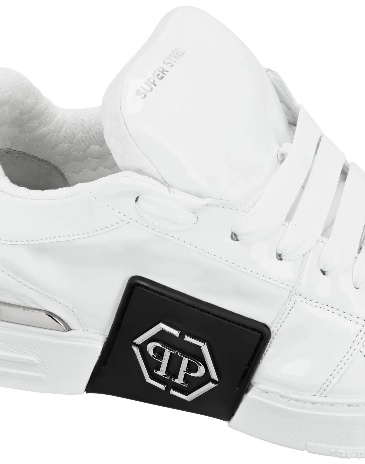 Super Street Lo-Top Sneakers Hexagon, цвет: Белый