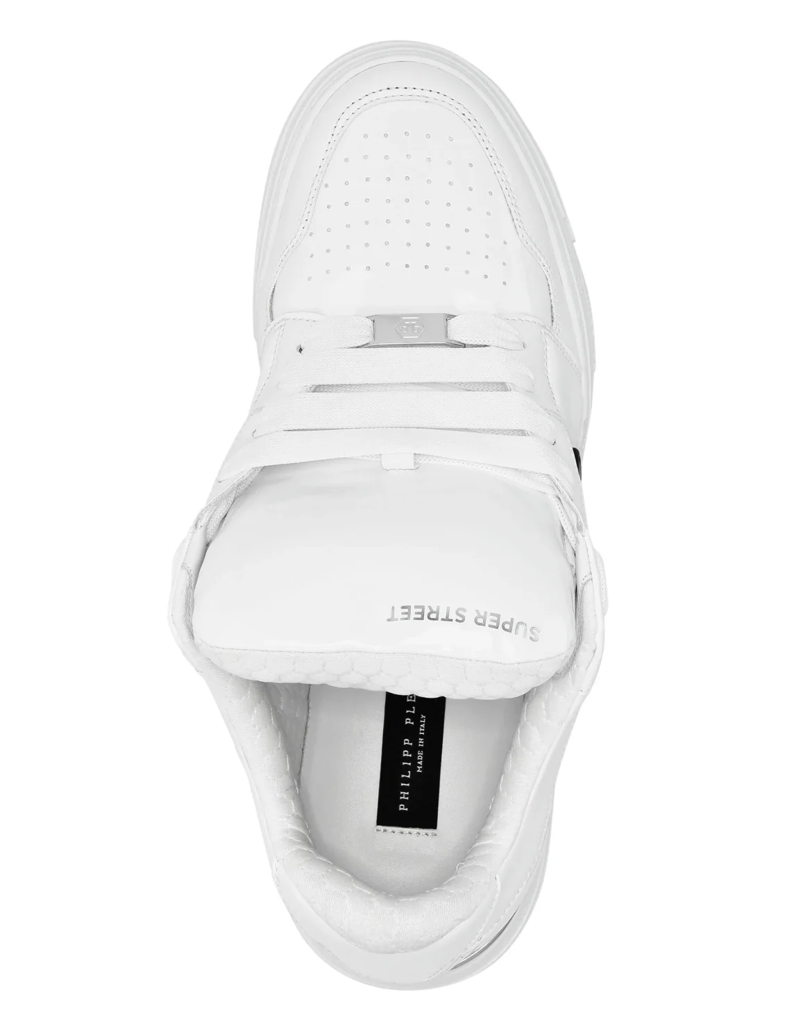 Super Street Lo-Top Sneakers Hexagon, цвет: Белый