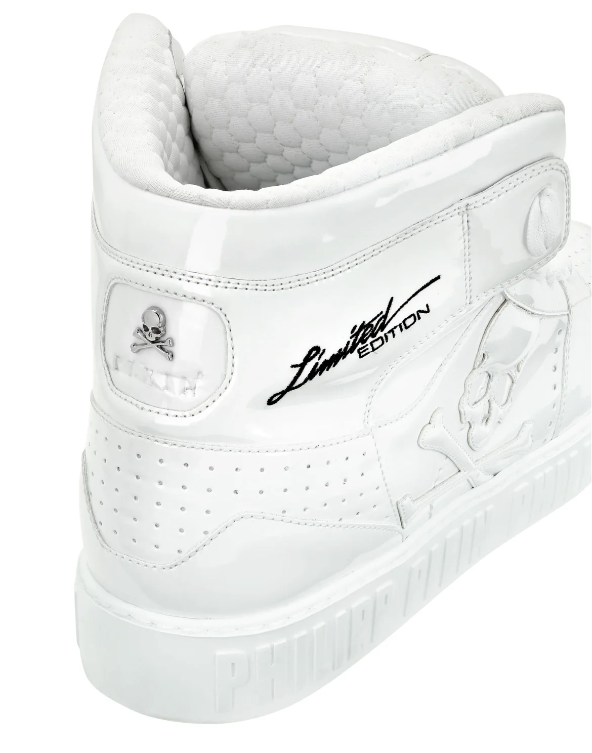 Super Street Hi-Top Sneakers Skull&Bones, цвет: Белый