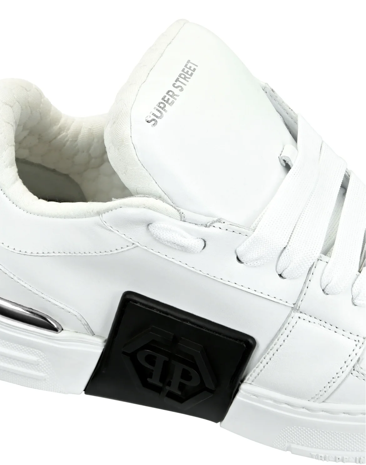 Super Street Lo-Top Sneakers Hexagon, цвет: Белый