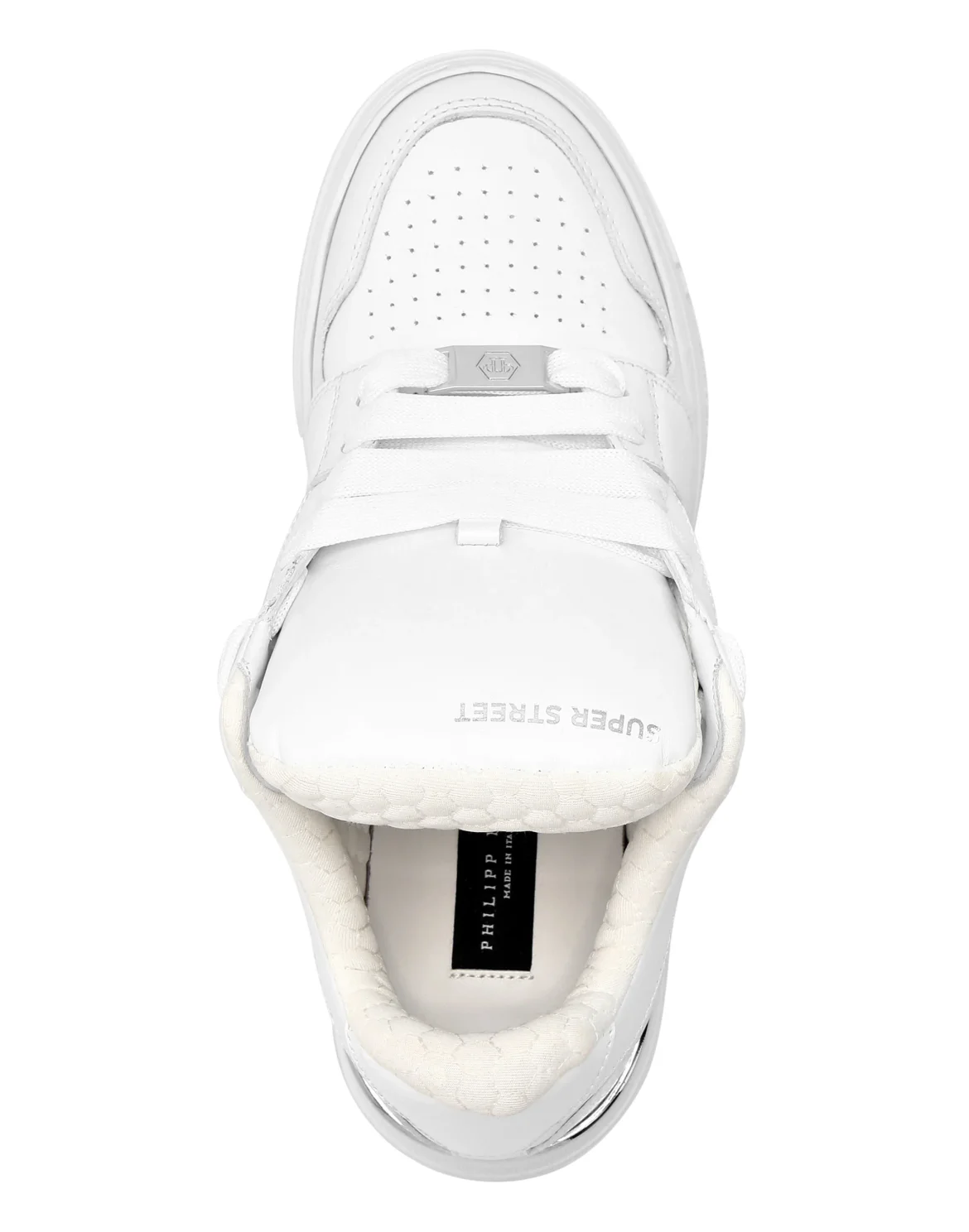 Super Street Lo-Top Sneakers Hexagon, цвет: Белый