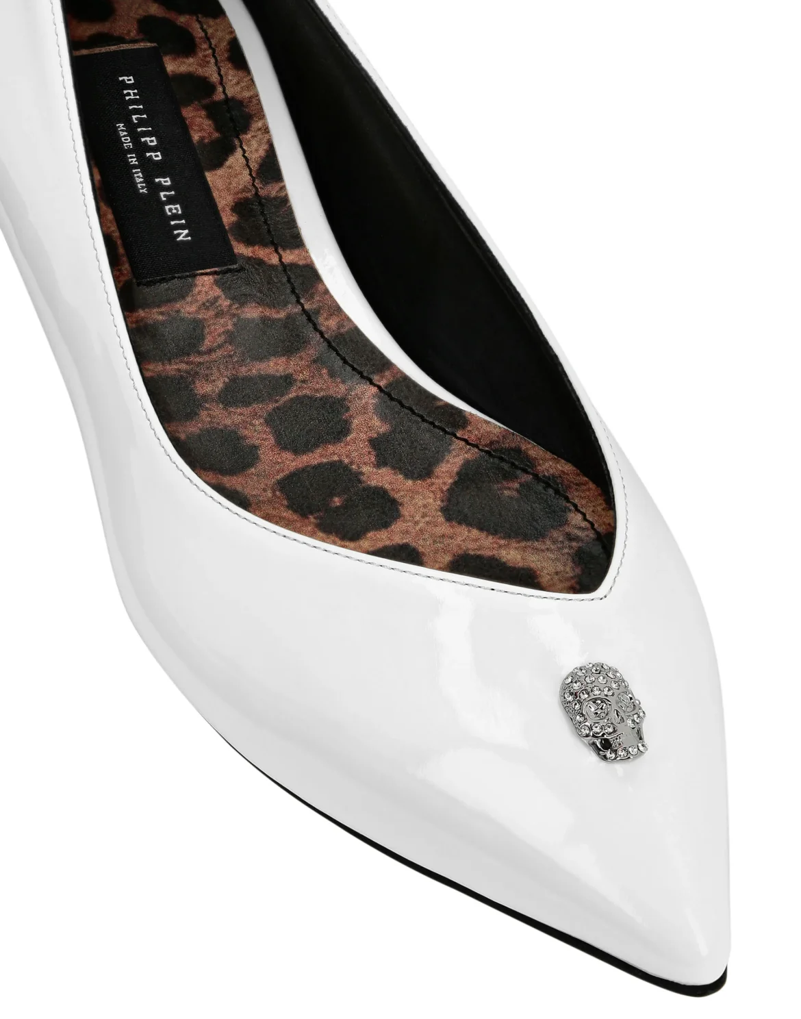 Ballet Flats Skull, цвет: Белый