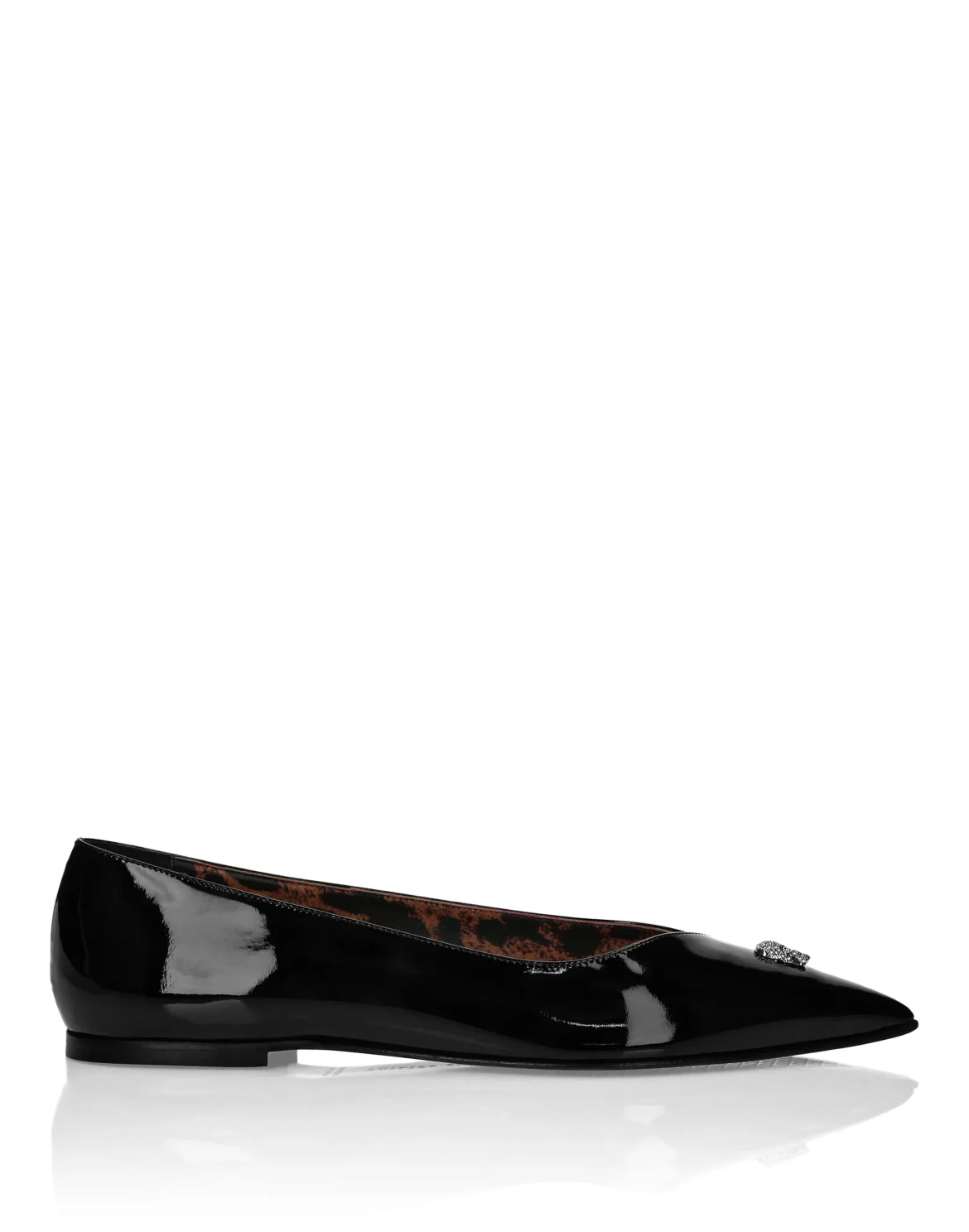 Ballet Flats Skull, цвет: Черный