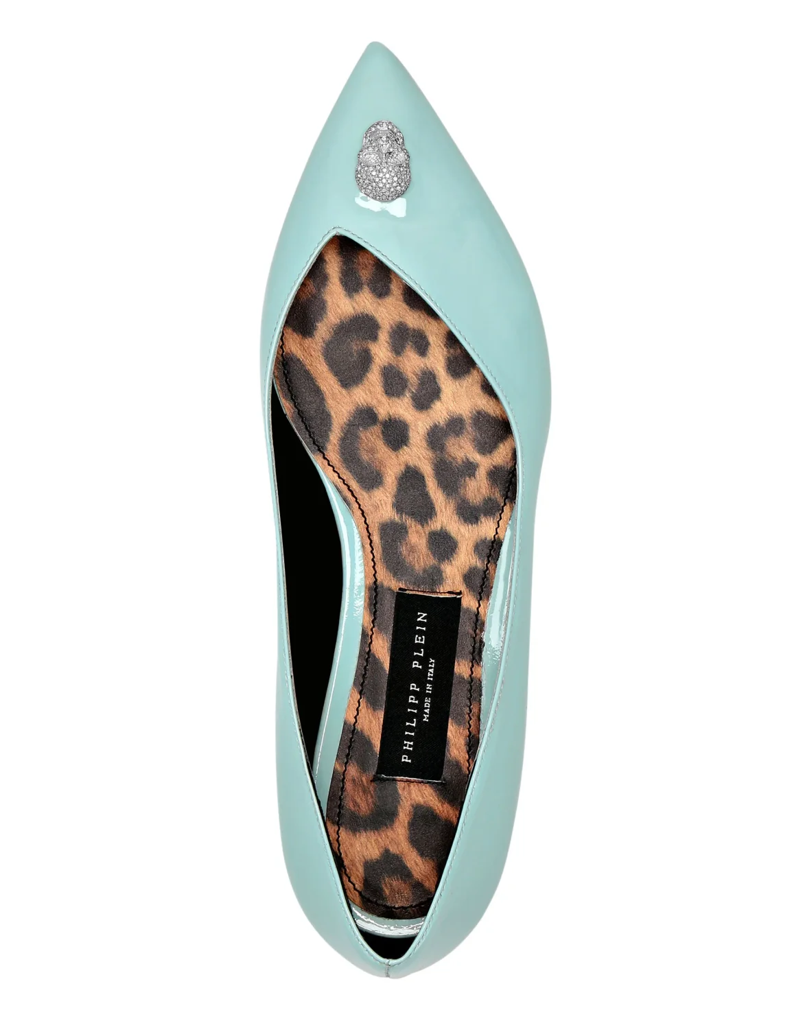 Ballet Flats Skull, цвет: Голубой